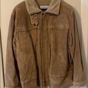 Men’s Suede Coat Never Worn